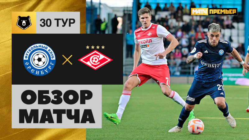 Оренбург &mdash; Спартак. Лучшие моменты